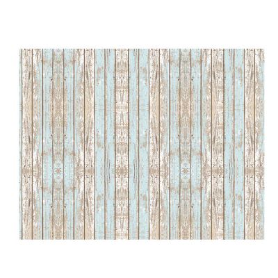 Alfombra Davanti Madera Vintage Azul 140 x180 Madera Vintage Azul