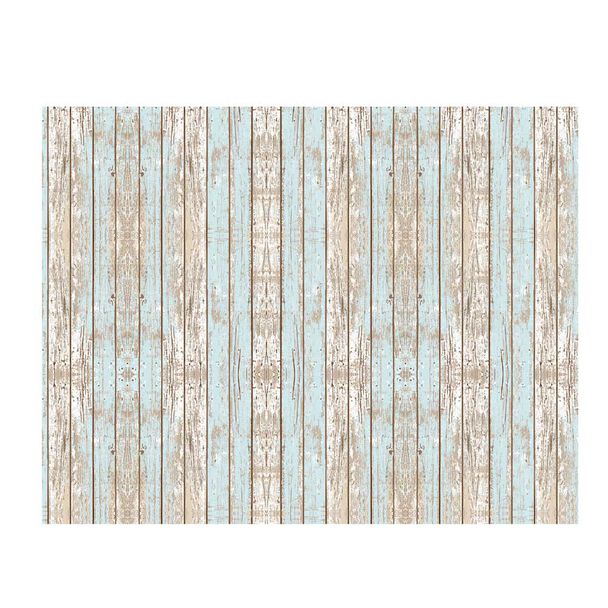 Alfombra Davanti Madera Vintage Azul 140 x180 Madera Vintage Azul