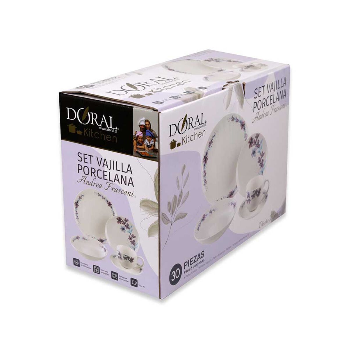 Juego de Vajilla Florencia Doral 30 Piezas