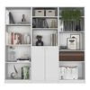 Estante 4 Repisas + Estante 2 Puertas + Estante 5 Repisas TuHome Home Blanco