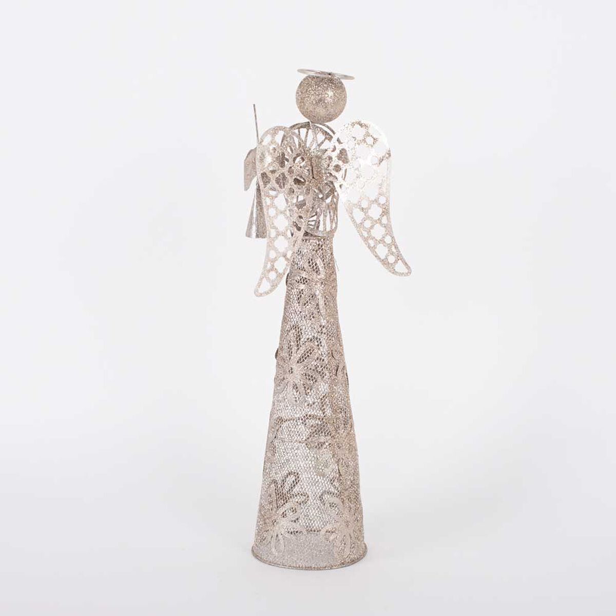 Adorno Navideño Angel Casanova Dorado 50 cm