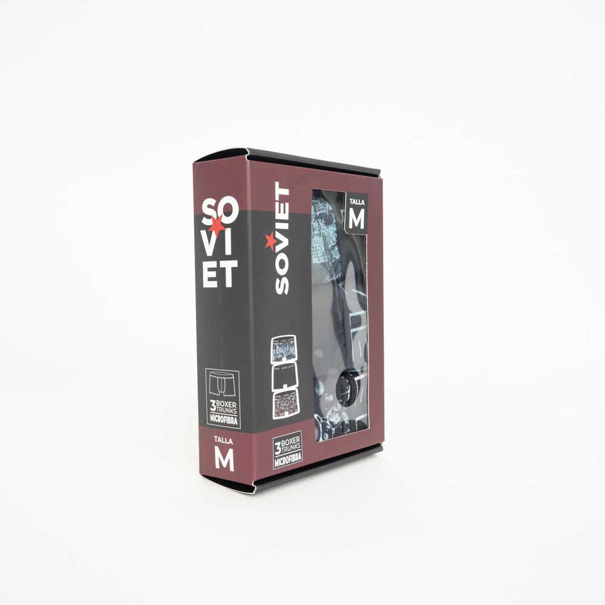 Pack 3 B&oacute;xer Hombre Soviet
