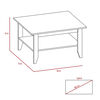 Mesa de Centro + Rack Hasta 65" TuHome Essential