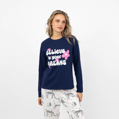 Polera Pijama Mujer Icono