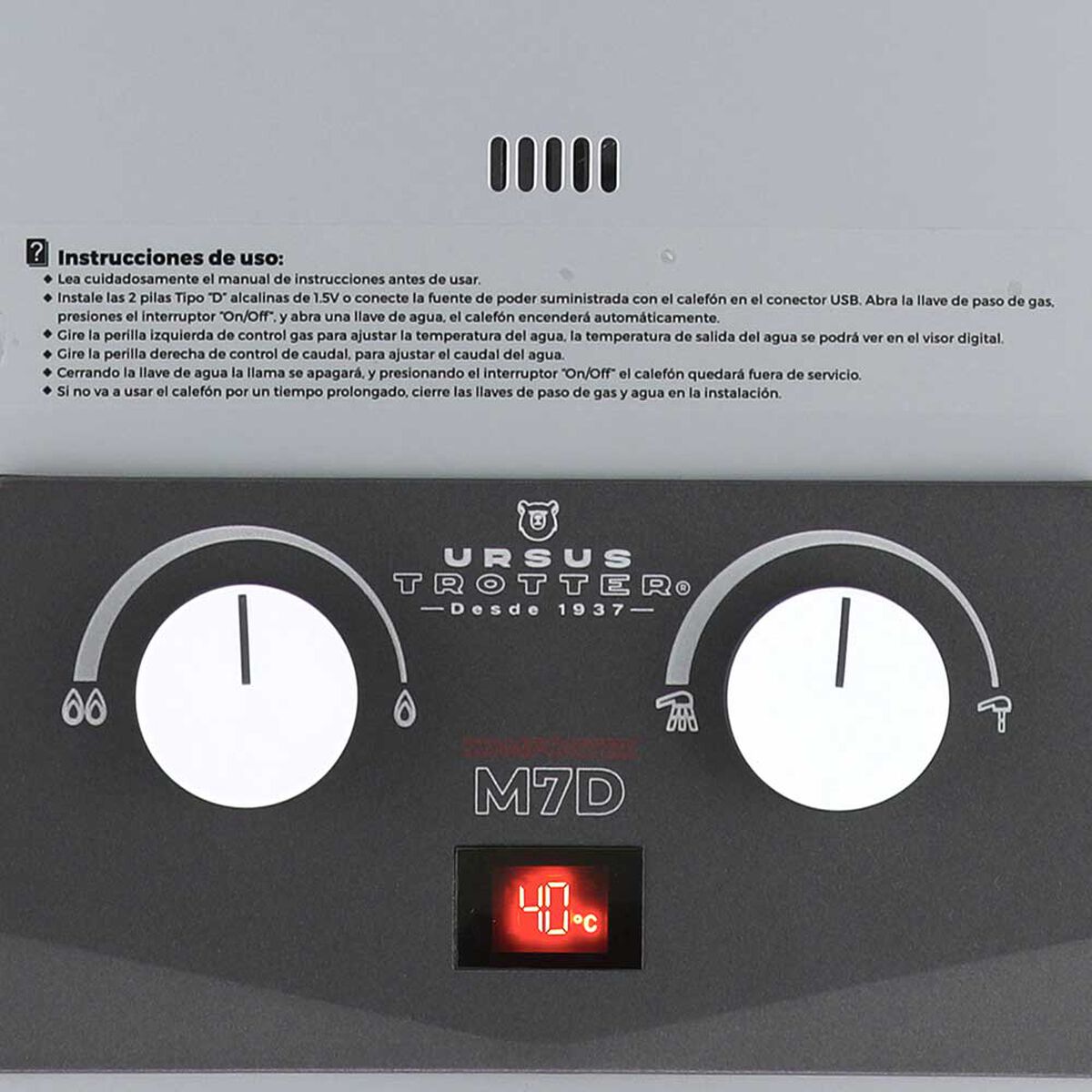 Calefont Ursus Trotter KOMFORTEK UT M7-D GN 7 lts.