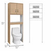 Estante de Ba&ntilde;o Tuhome Siena 2 Puertas Cartagena Blanco