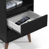 Velador Casanova Roma 2 Cajones Black