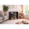 Zapatero Tuhome 3 Repisas Z-72 Negro