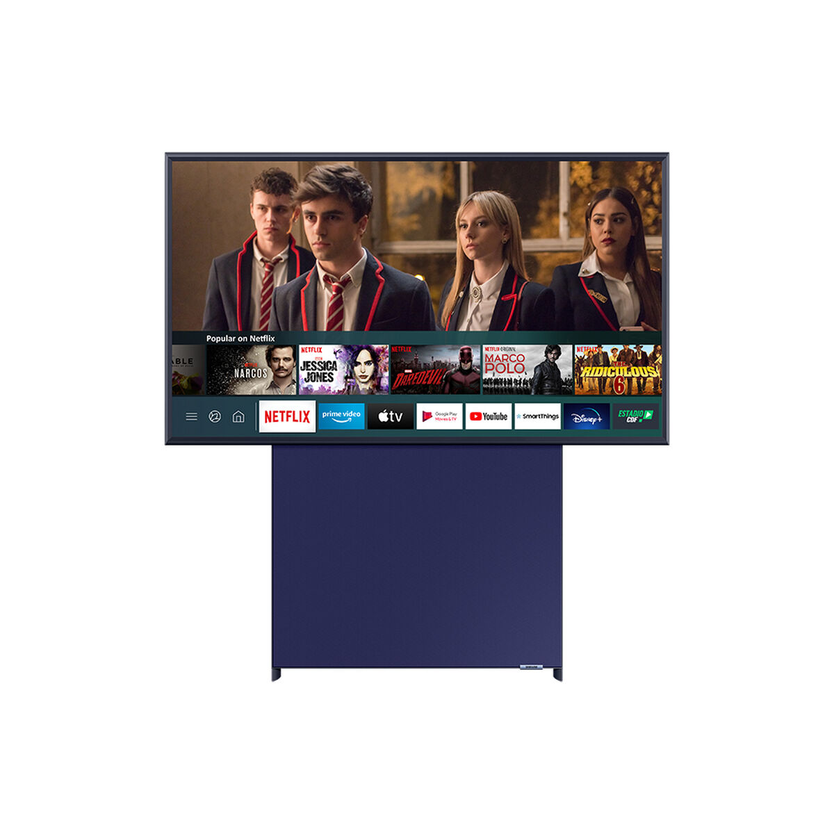 QLED 43" Samsung The Sero Smart TV 4K UHD Pantalla Giratoria 2020