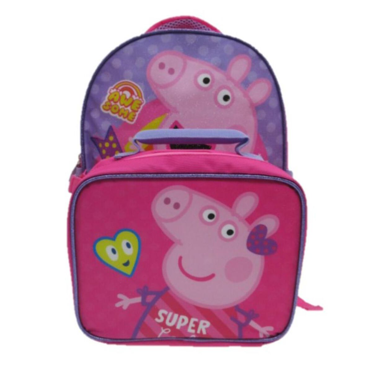 Mochila con Lonchera Peppa