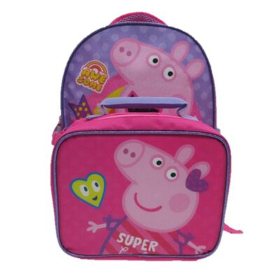 Mochila con Lonchera Peppa
