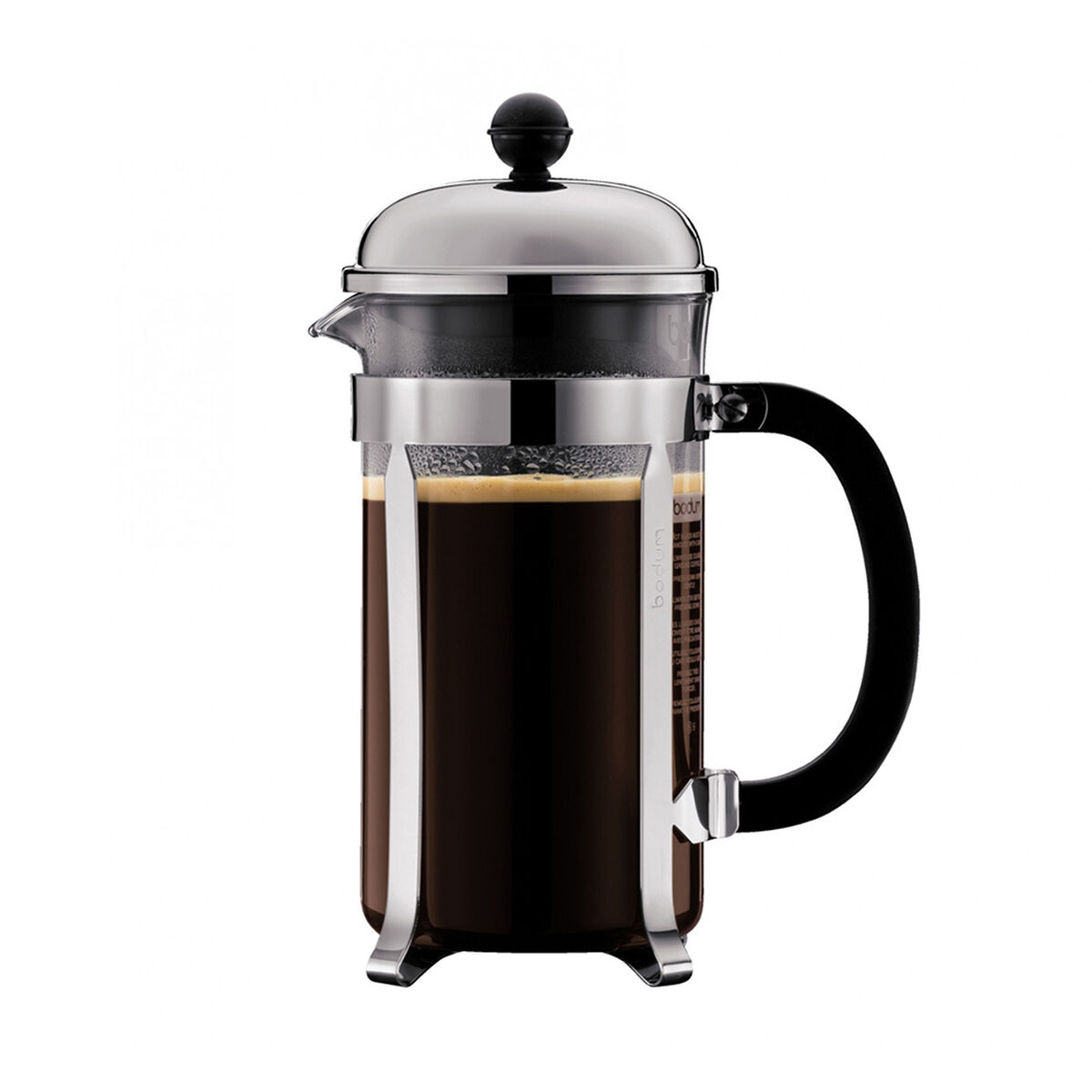 Cafetera Prensa Francesa Bodum 1928-16US4 Plata 1 lt