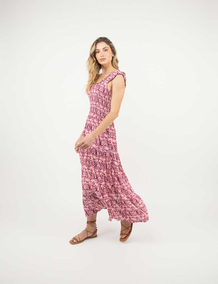 Vestido Maxi Sin Mangas Mujer Zibel