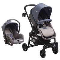 Coche Cuna Travel System Bebe Fénix Azul Bebesit