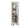 Estante Decocasa 4 Repisas 2 Puertas Off White