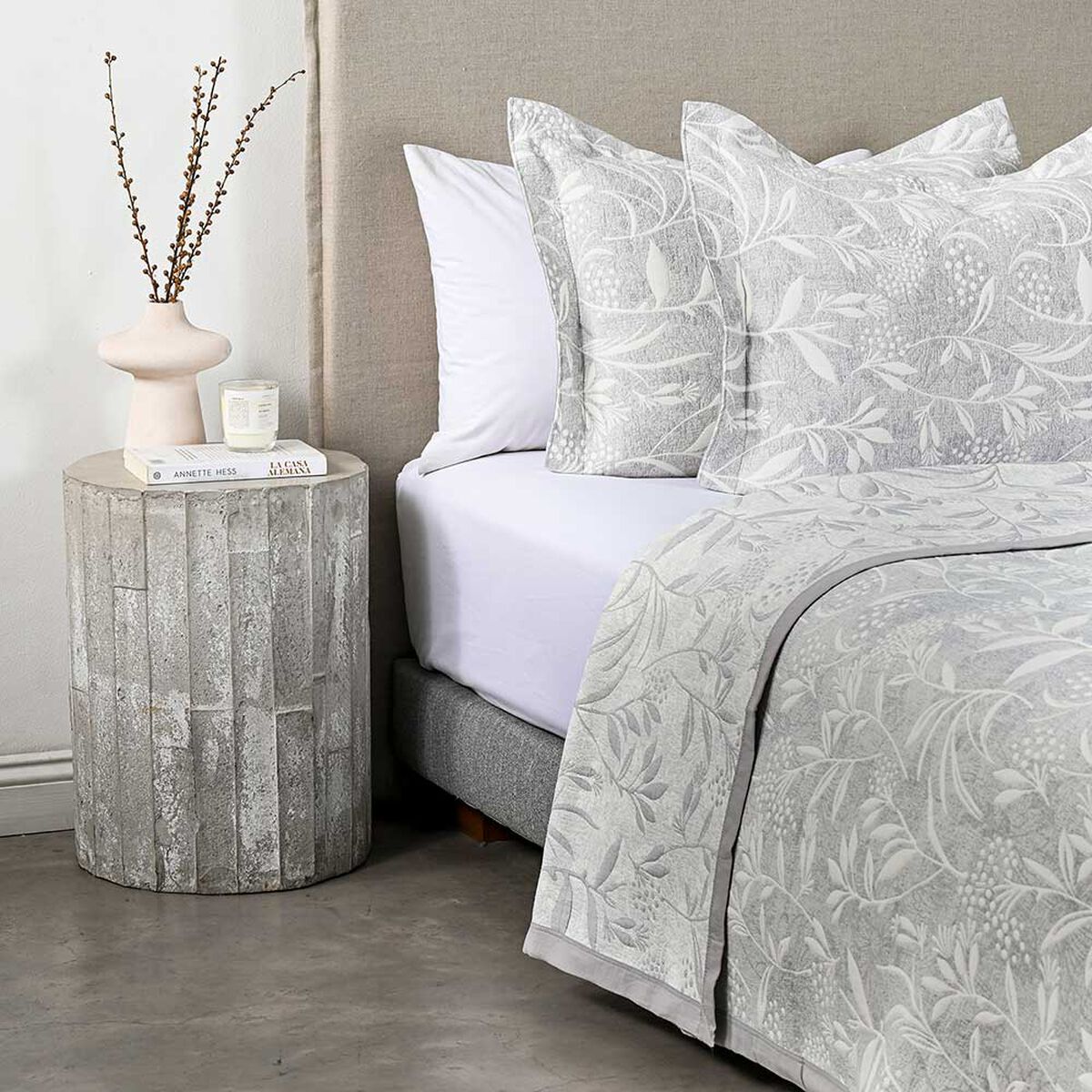Quilt Royal Supreme Súper King Aitana Gris