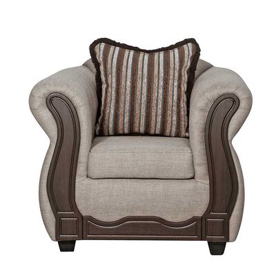 Imagen 2 del producto Juego de Living Black Factory Sofia 4 Cuerpos Beige