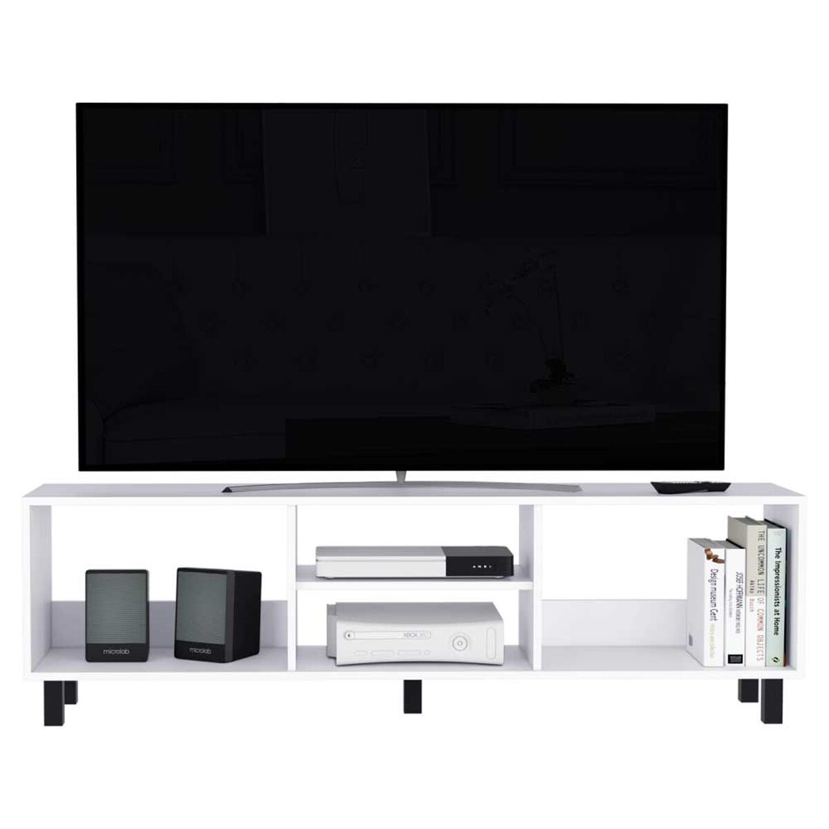 Rack TV TuHome Tunez 70" Blanco