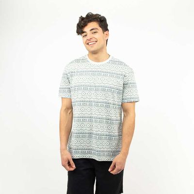 Polera Estampada Manga Corta Hombre Cutback