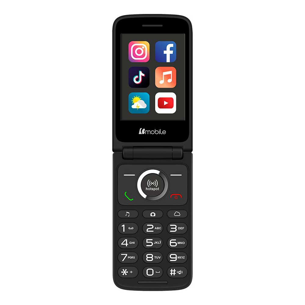 Bmobile C42 Clamshell Gray and Black, foto 5