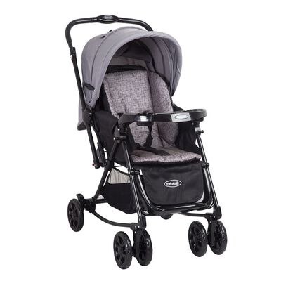 Imagen 1 del producto Coche Paseo Bebe Cuna Balancin SX Gris Bebesit
