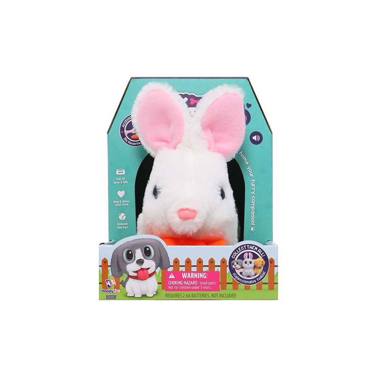 Animal con Accesorio Diseños Surtidos Happy Line