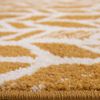 Alfombra Dib Kaleb 150 x 200 cm Amarillo