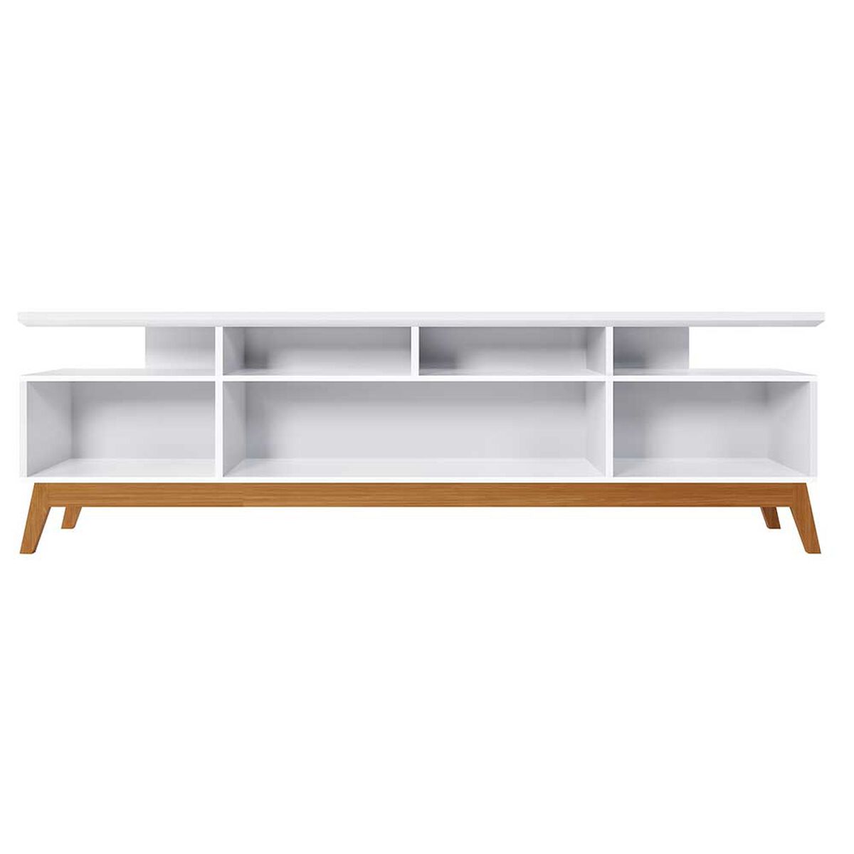 Rack TV Casanova Absolut Hasta 70" Blanco Off White