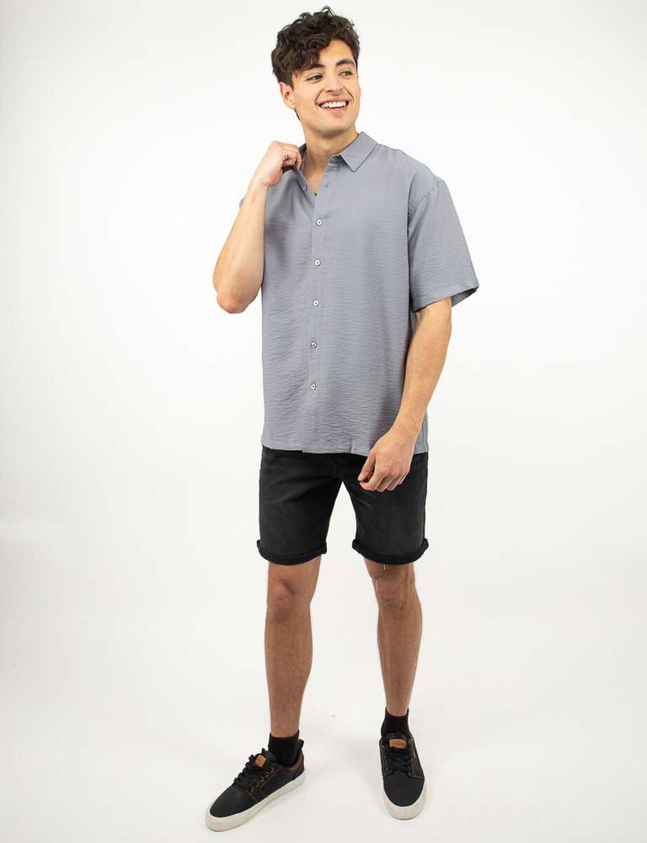 Camisa Manga Corta Hombre Icono