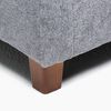Sofá Seccional Barra Design Elena Izquierdo 3 Cuerpos Gris