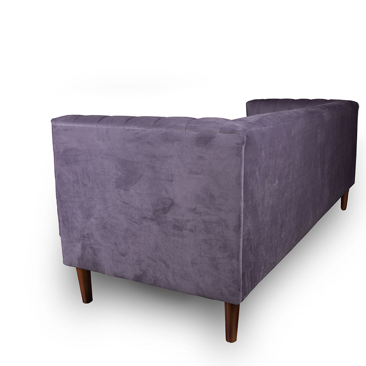Sof&aacute; Tela Velvet Latam Home Sorrento 3 Cuerpos