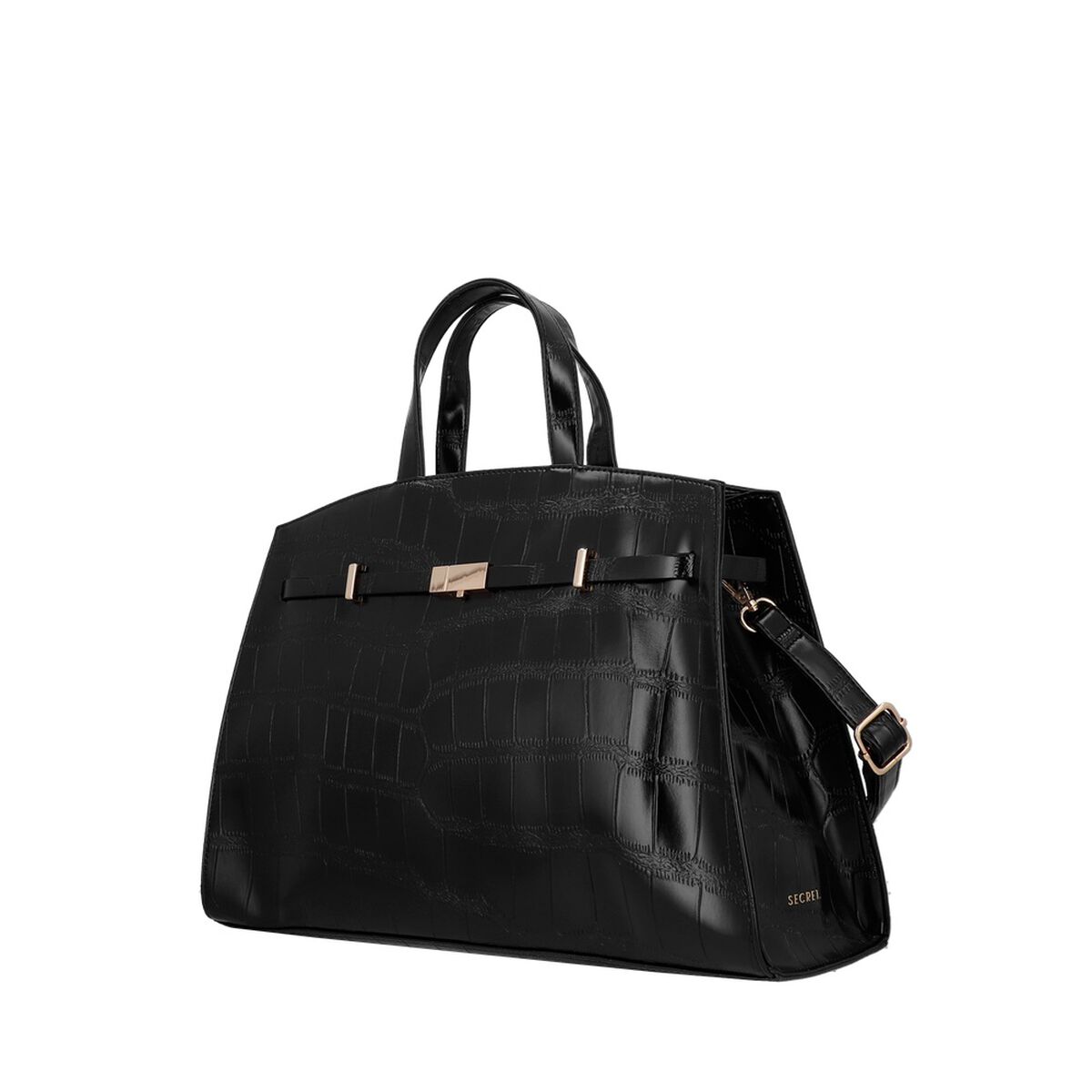 Cartera Tote Secret Monsaraz SC7 Mediana Negro