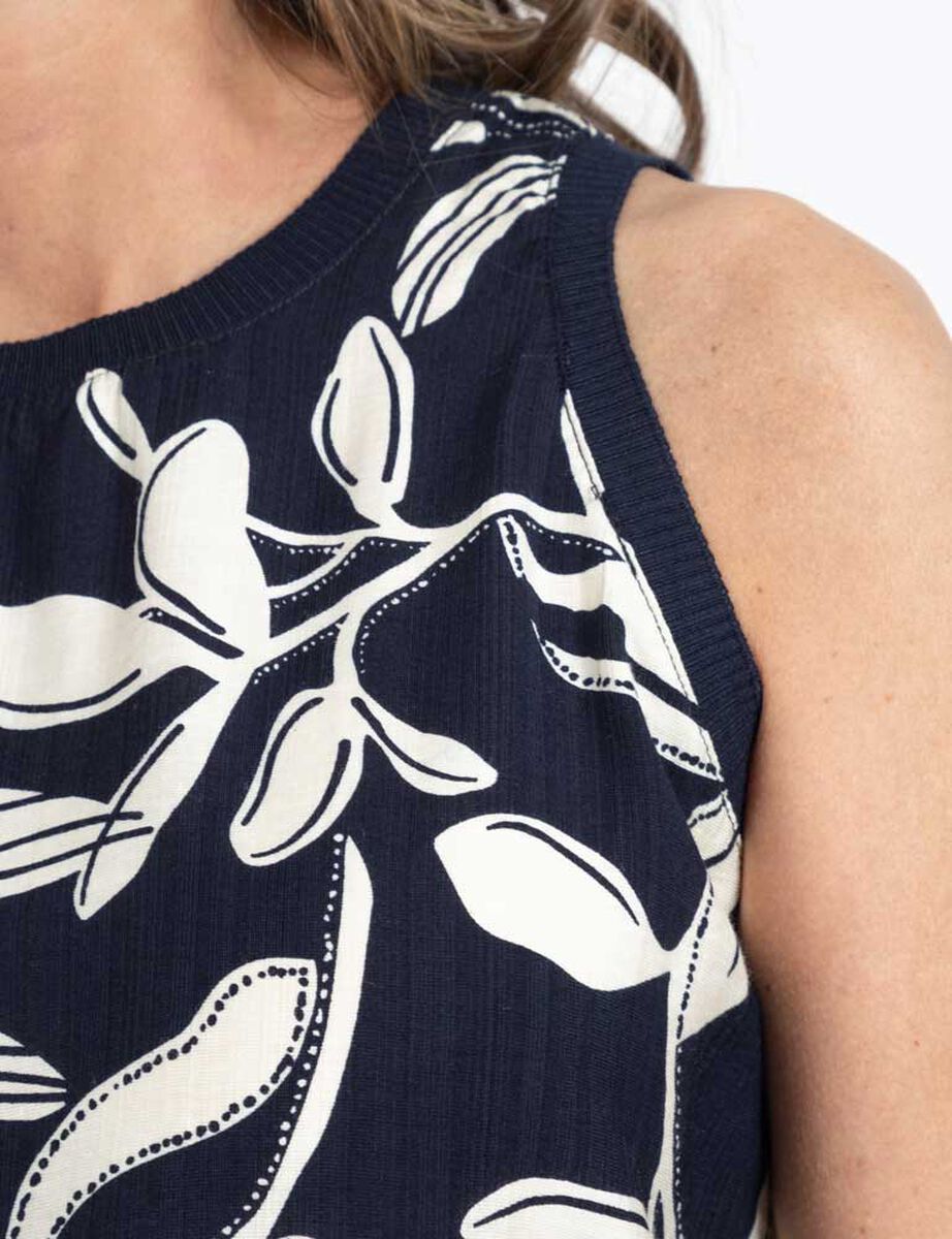 Blusa Sin Mangas Mujer Portman Club