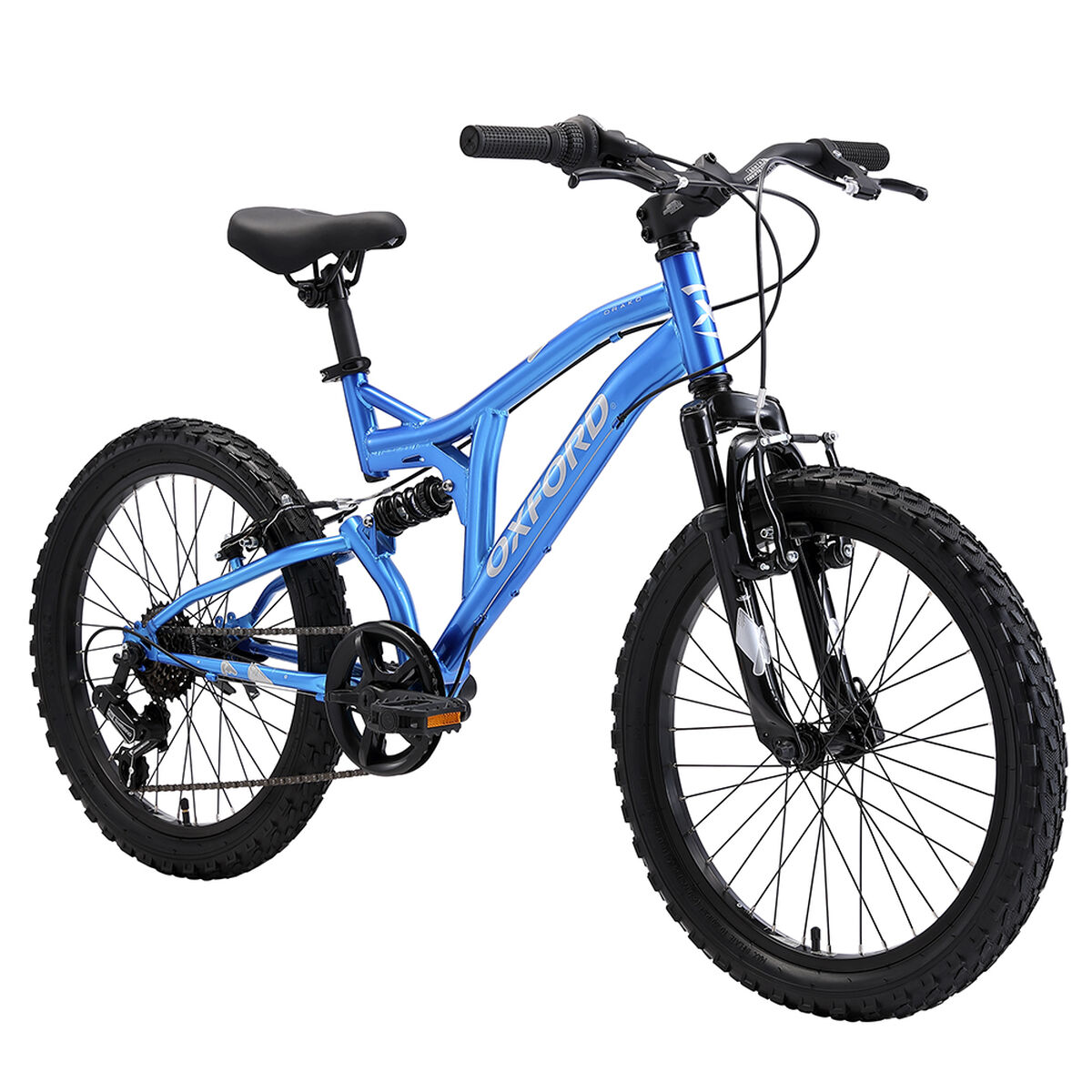 Bicicleta Infantil Oxford Drako Doble Susp Aro 20