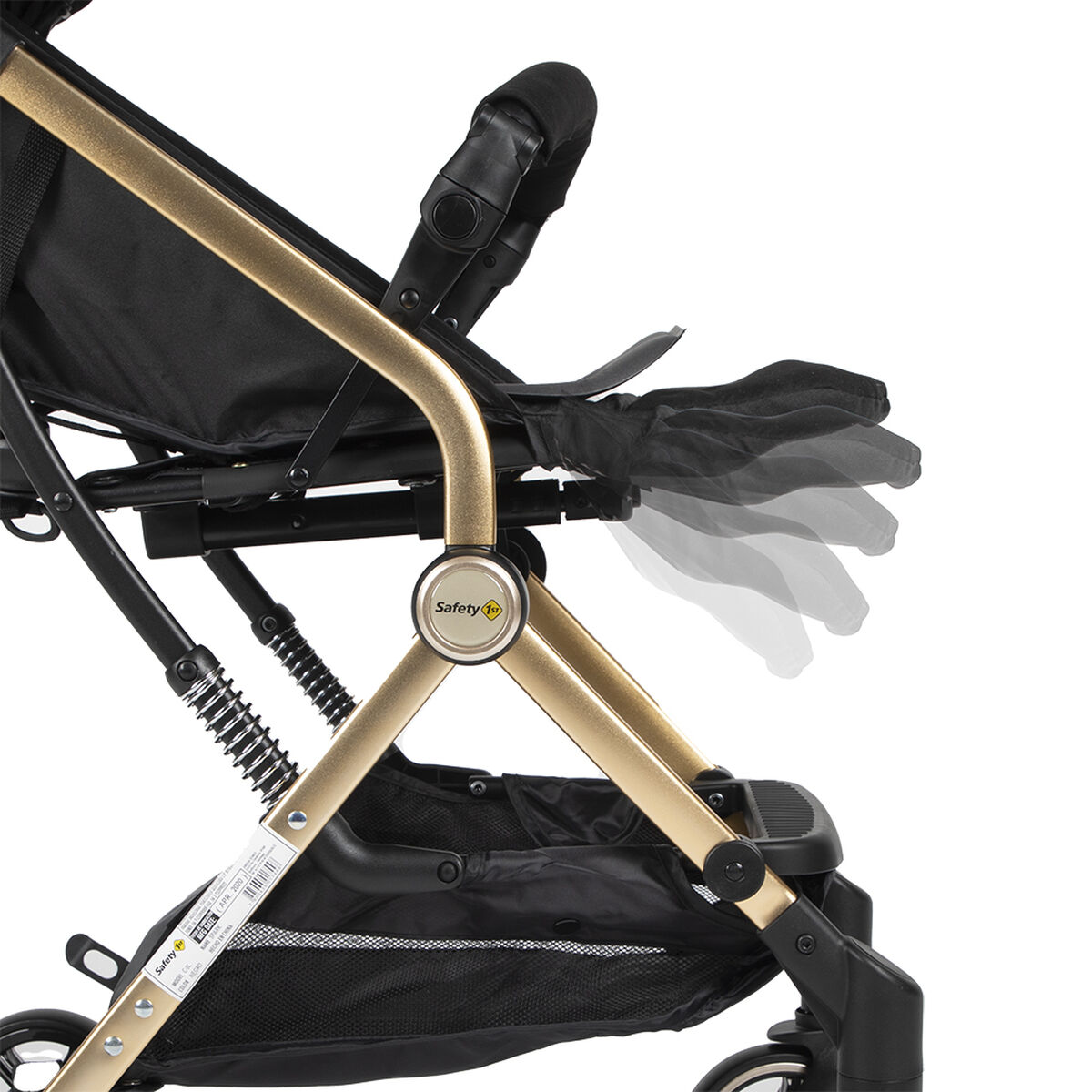 Coche de Paseo Spark Golden Black