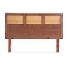 Cama Europea Simmons 2 Plazas Sky + Respaldo + 2 Veladores