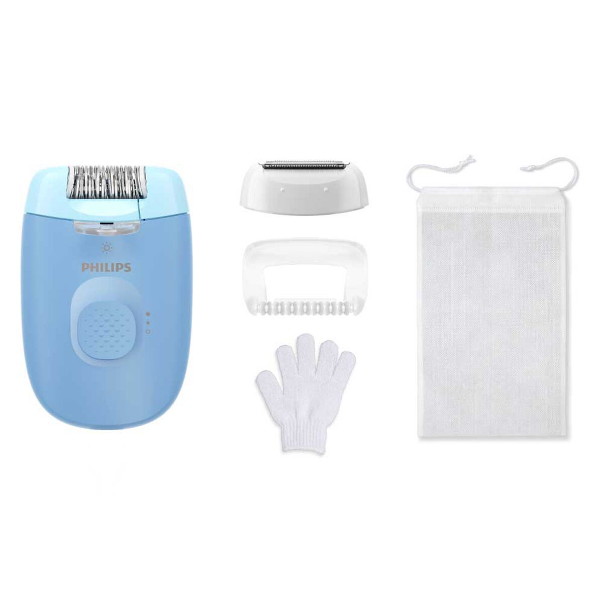 Depiladora Philips BRE247/00 Azul Claro