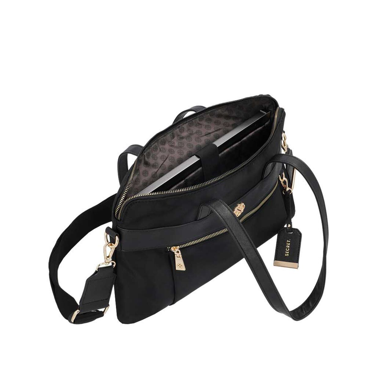 Cartera Notebook Secret Zurich SS25 14" Negro