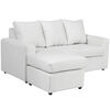 Sofá Seccional Bodevir BI-L 3 Cuerpos Blanco