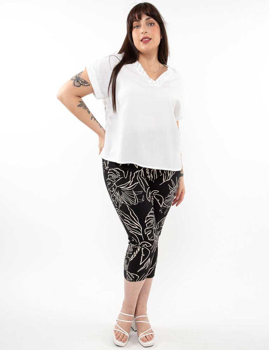 Blusa Mangas Cortas Mujer Extralindas