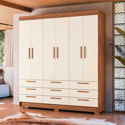 Clóset Onessta Colombo 6 Puertas 9 Cajones Arena