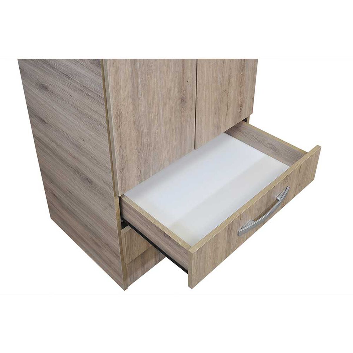 Clóset Mobikit 2 Puertas 2 Cajones Roble Santana