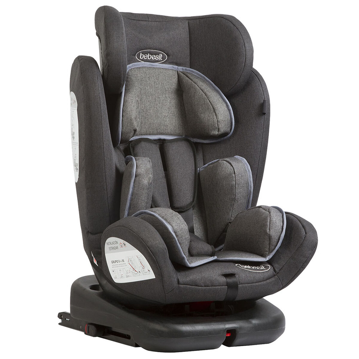 Silla de Auto Bebesit HB28N REVOII Gris