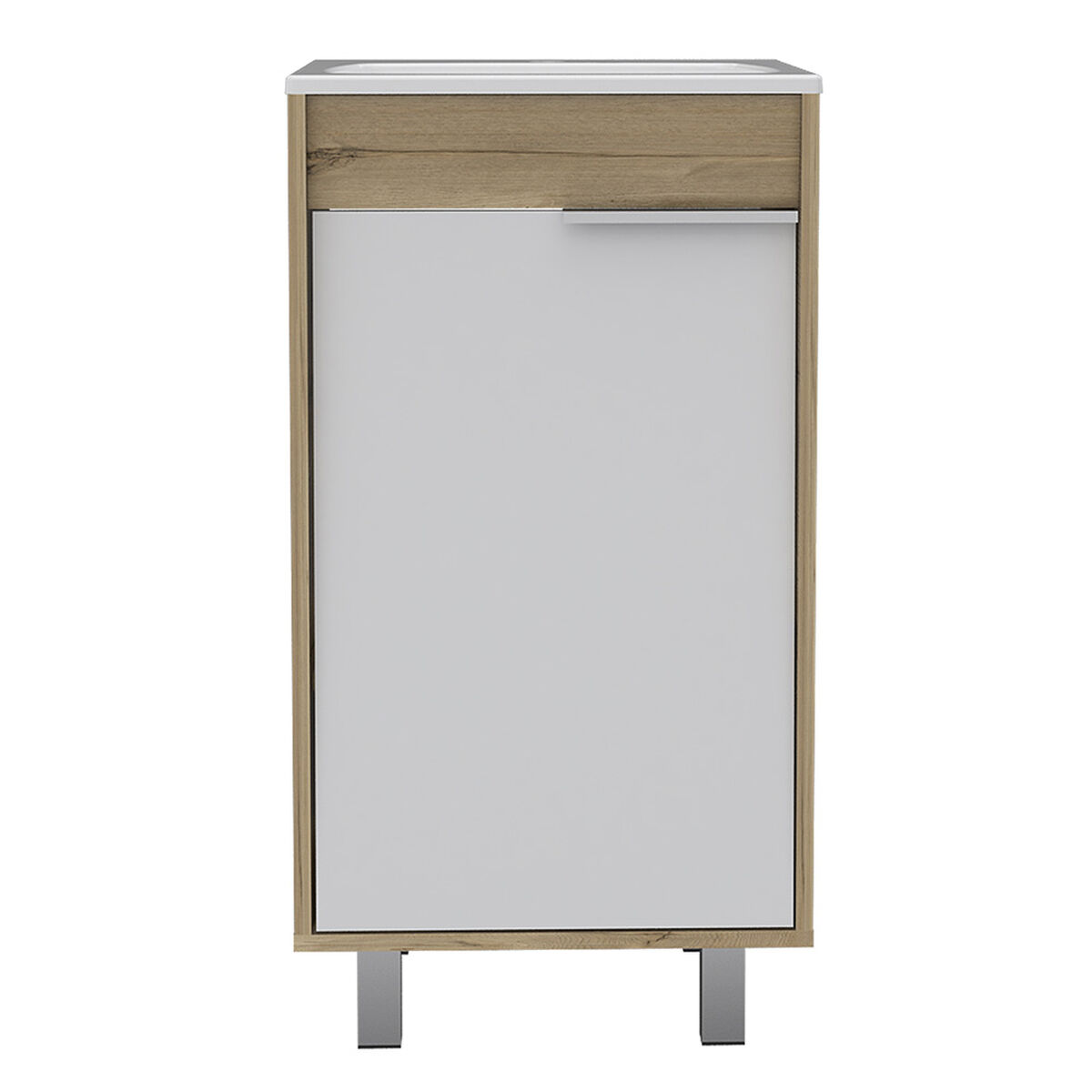 Mueble de Lavamanos Piso + Espejo TuHome Carter