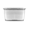 Caja Organizadora Refrigerador con Cesta Grande Simplit