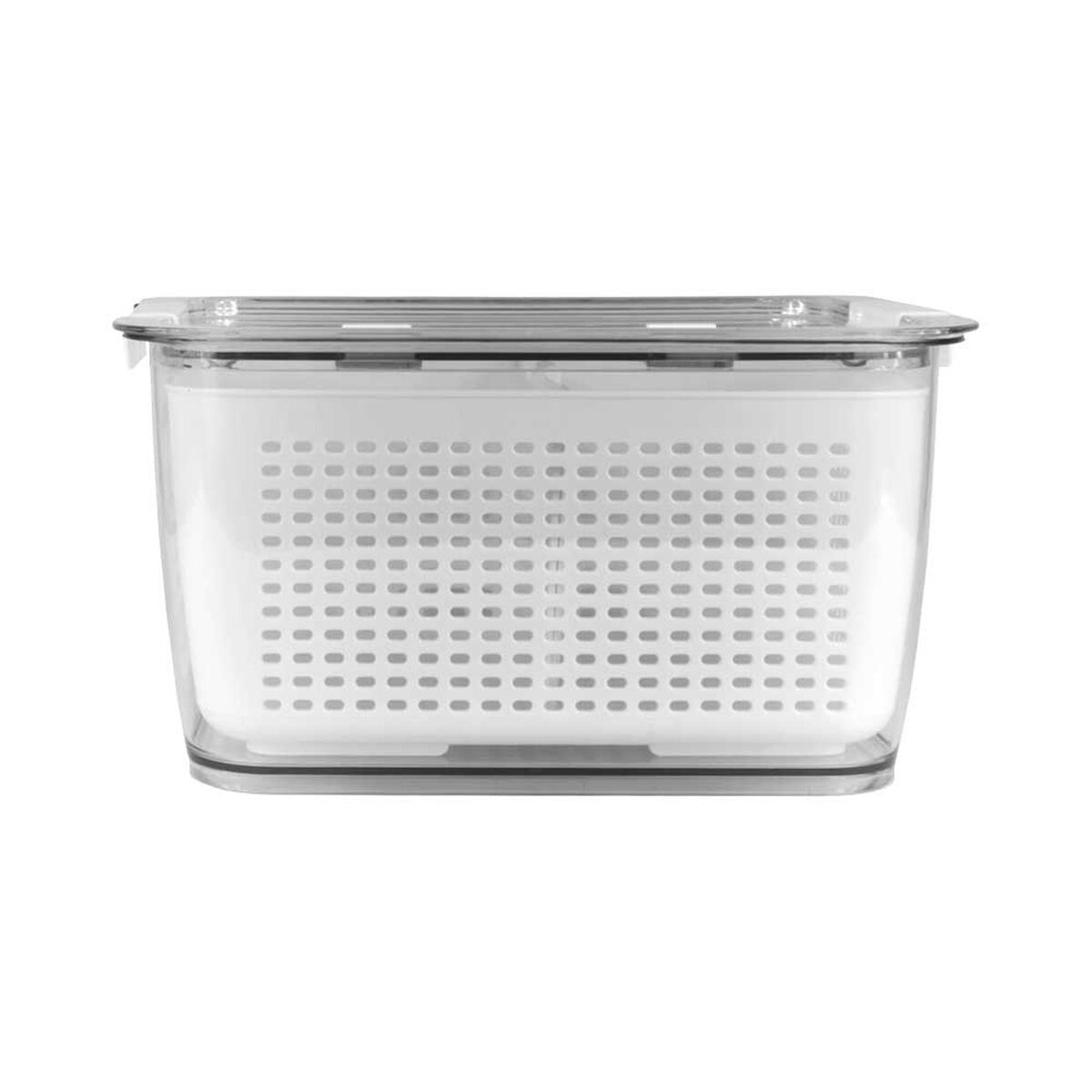Caja Organizadora Refrigerador con Cesta Grande Simplit