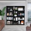 2 Estantes 4 Repisas + Estante 45 cm TuHome Home Wengue
