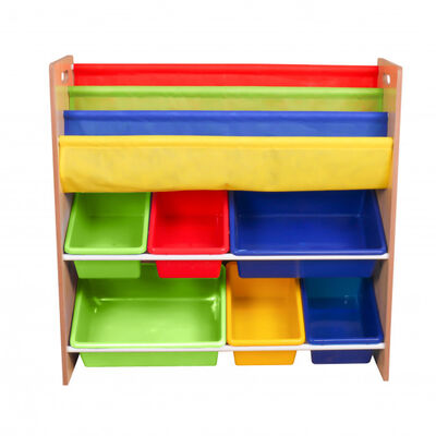 Organizador y Librero Dual
