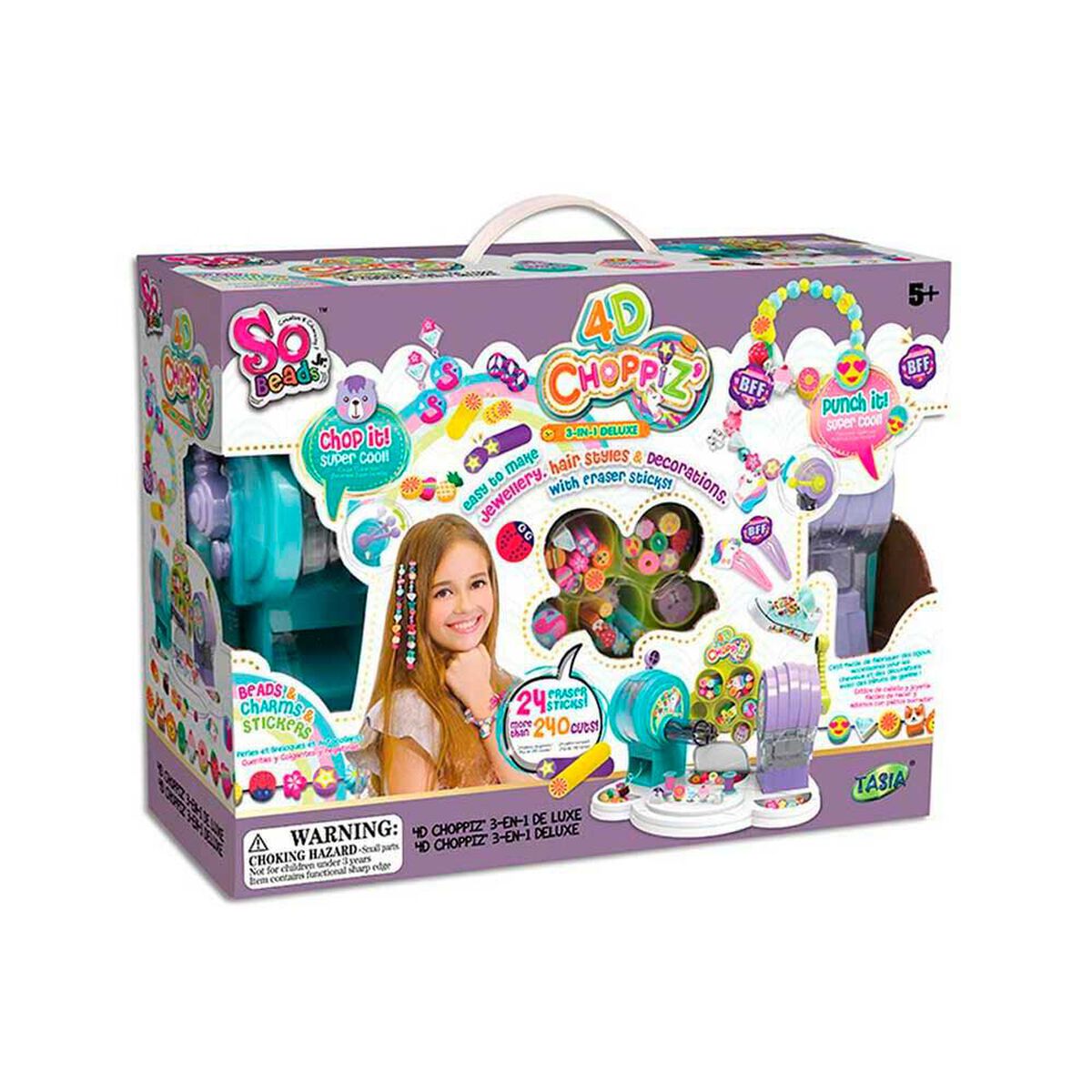 Set 3 en 1 para Hacer Pulseras 4D Tasia