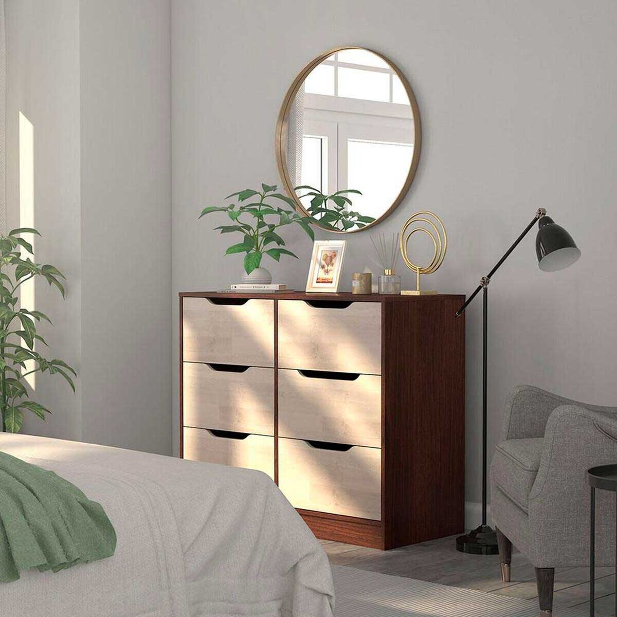 C&oacute;moda Legno 6 Cajones